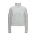 Jacquemus Weißes Baumwollkleidhemd