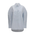 Jacquemus Blaues Baumwollhemd