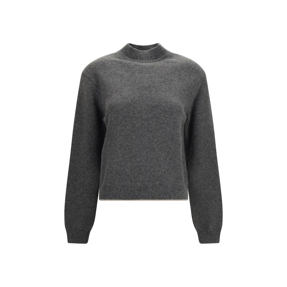 Jacquemus Grauer Kaschmir-Pullover
