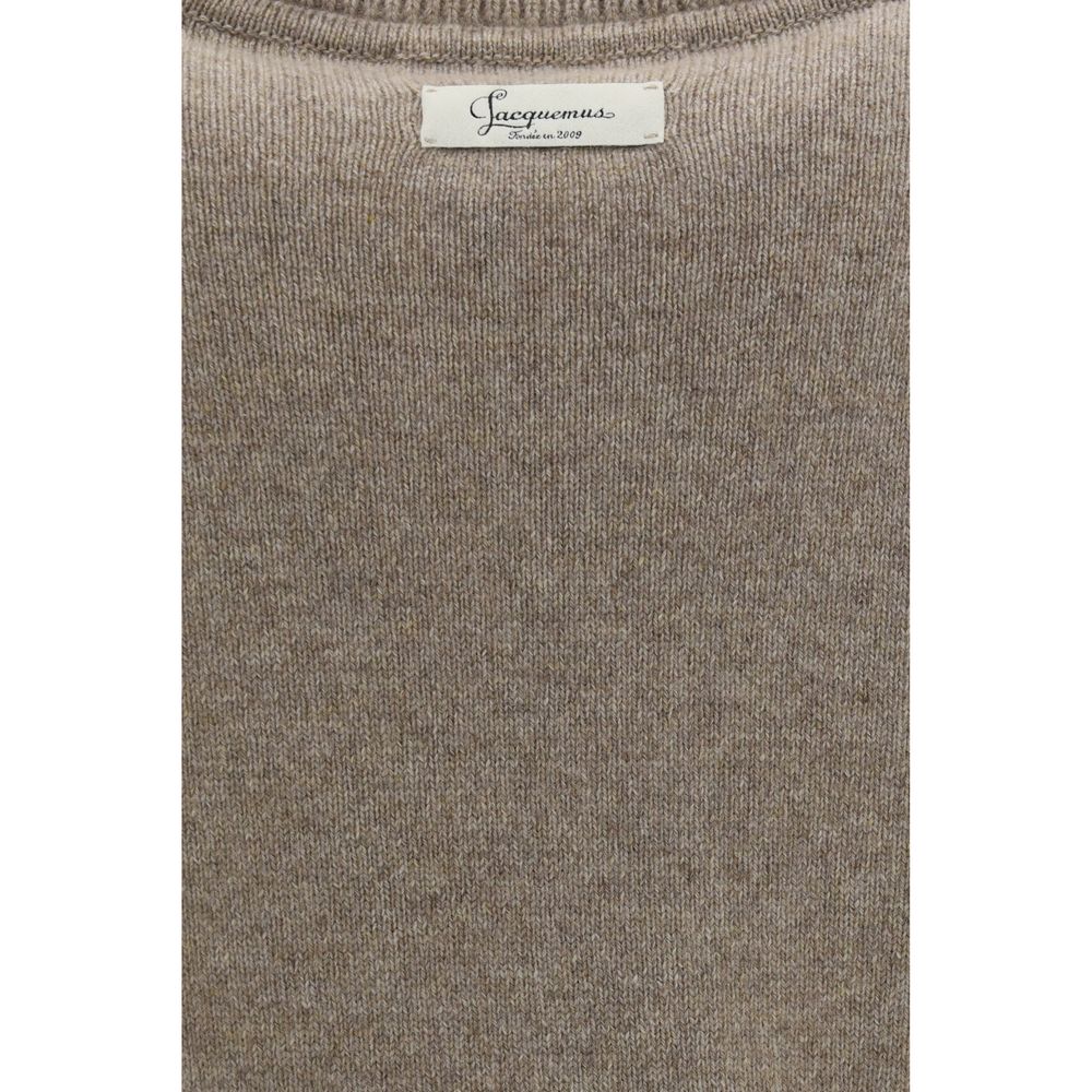 Jacquemus Beiger Kaschmirpullover