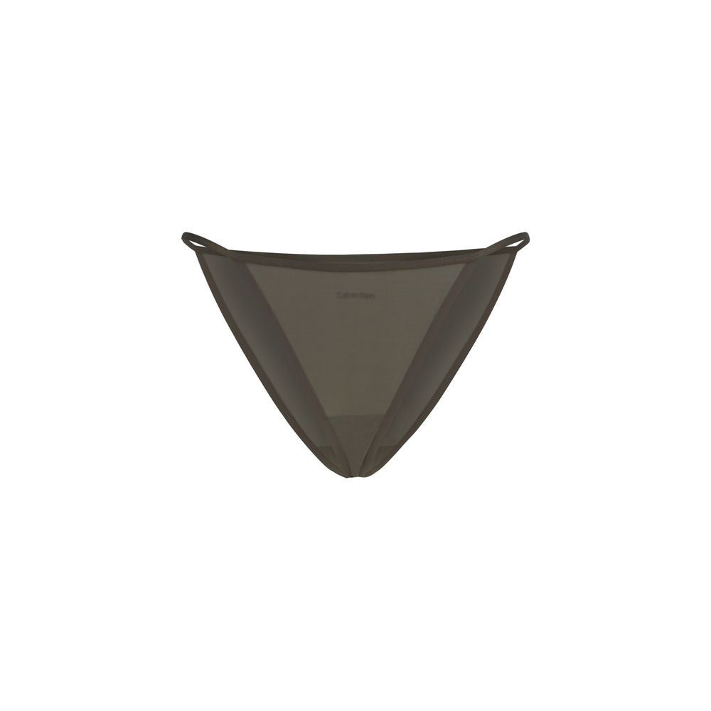 Calvin Klein Graue Nylon-Panty