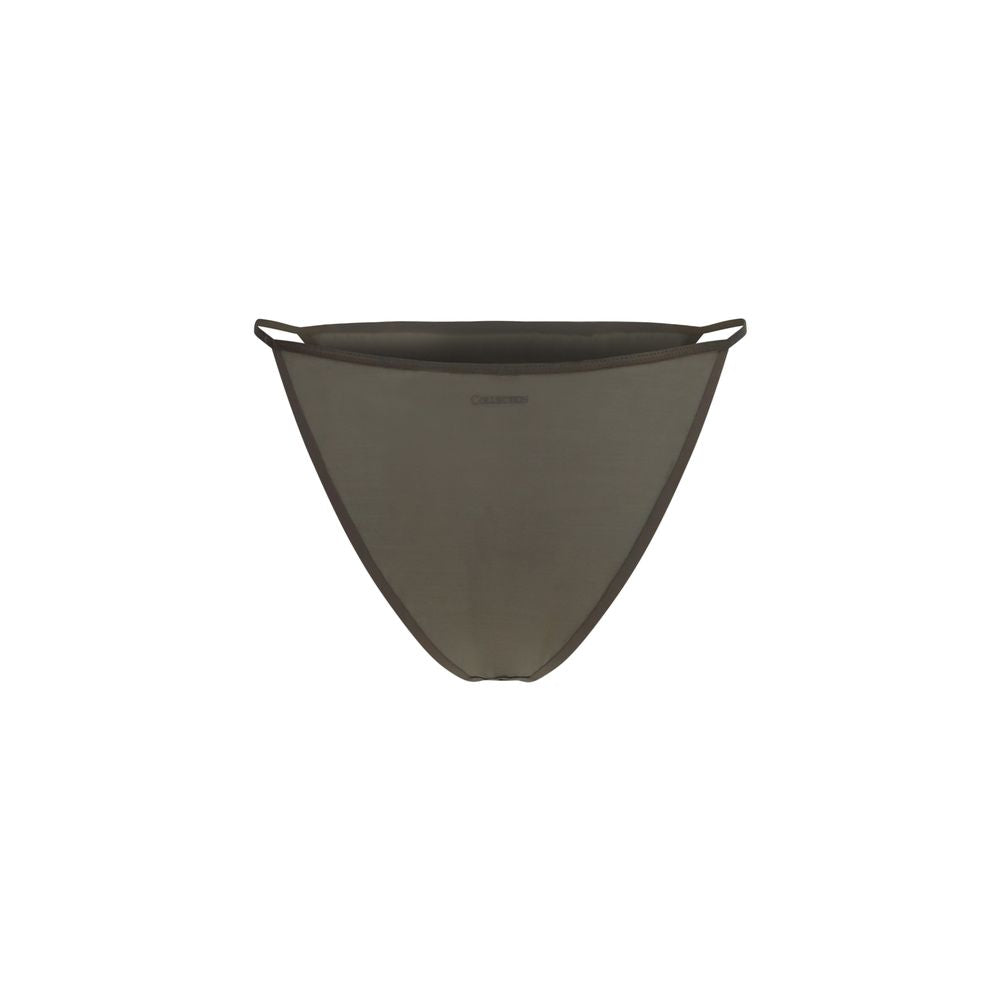 Calvin Klein Graue Nylon-Panty