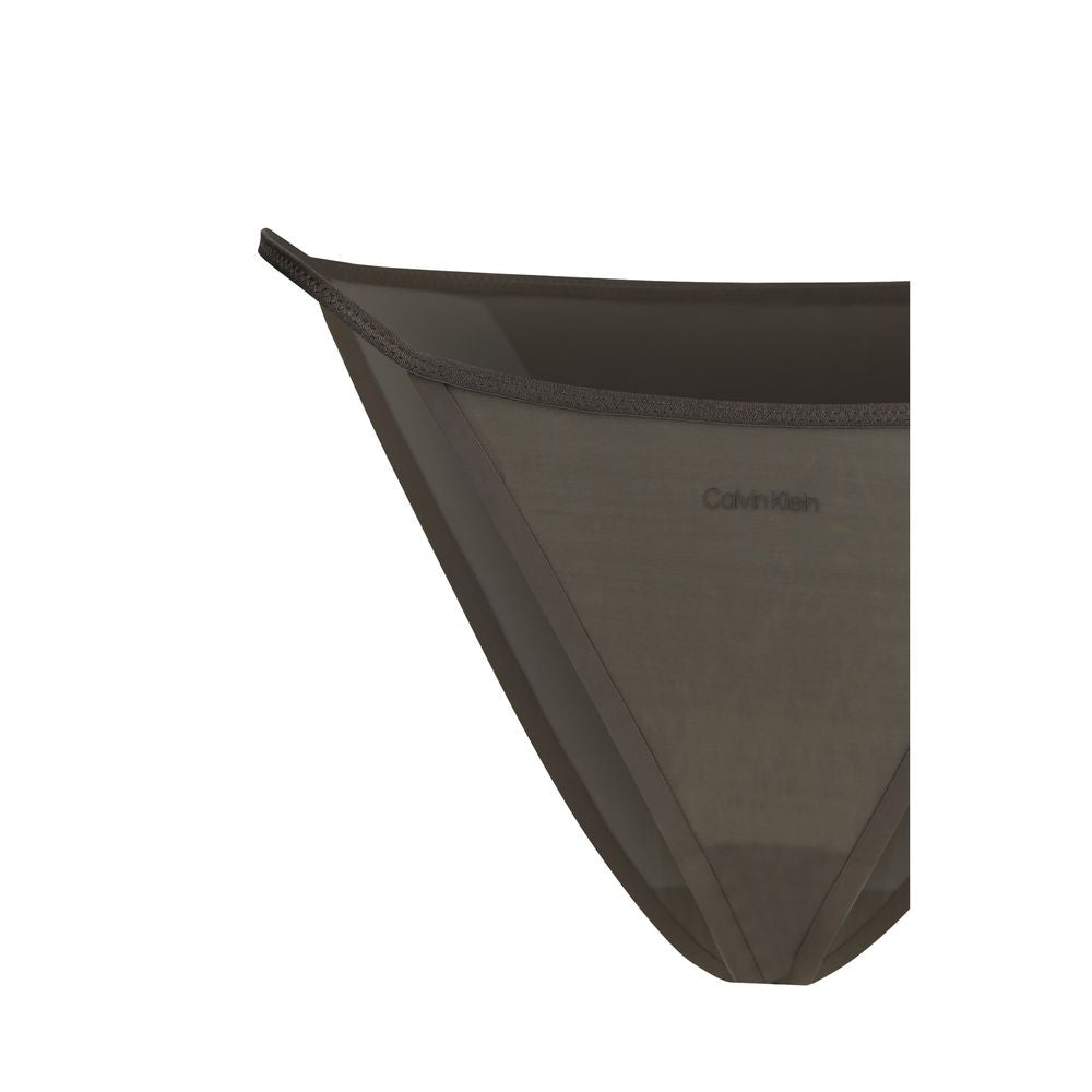 Calvin Klein Graue Nylon-Panty