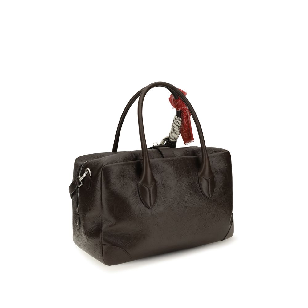 Golden Goose Braune Kalbsleder Bos Taurus Handtasche