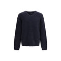 Dolce & Gabbana Blauer Marabou-Pullover