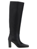 Khaite Schwarzes Kalbsleder Over-the-Knee