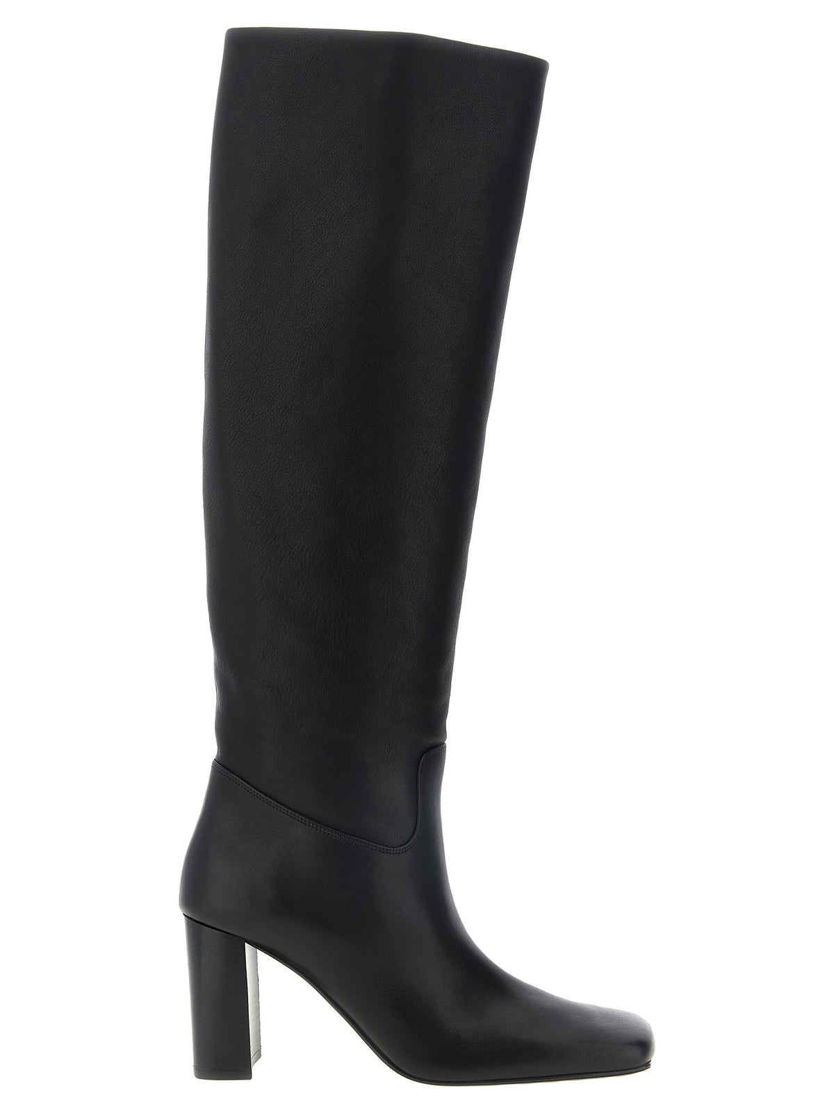 Khaite Schwarzes Kalbsleder Over-the-Knee