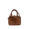 Golden Goose Braune Kalbsleder Bos Taurus Handtasche