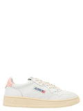 Autry Mehrfarbige Low-Top-Sneaker aus Rindsleder