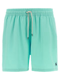 Polo Ralph Lauren Blaue Shorts aus Polyester