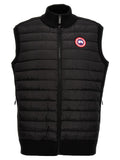 Canada Goose Schwarze ärmellose Jacke aus Polyamid