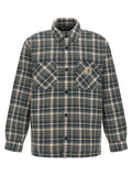 Carhartt Wip Mehrfarbige Baumwolljacke in voller Länge