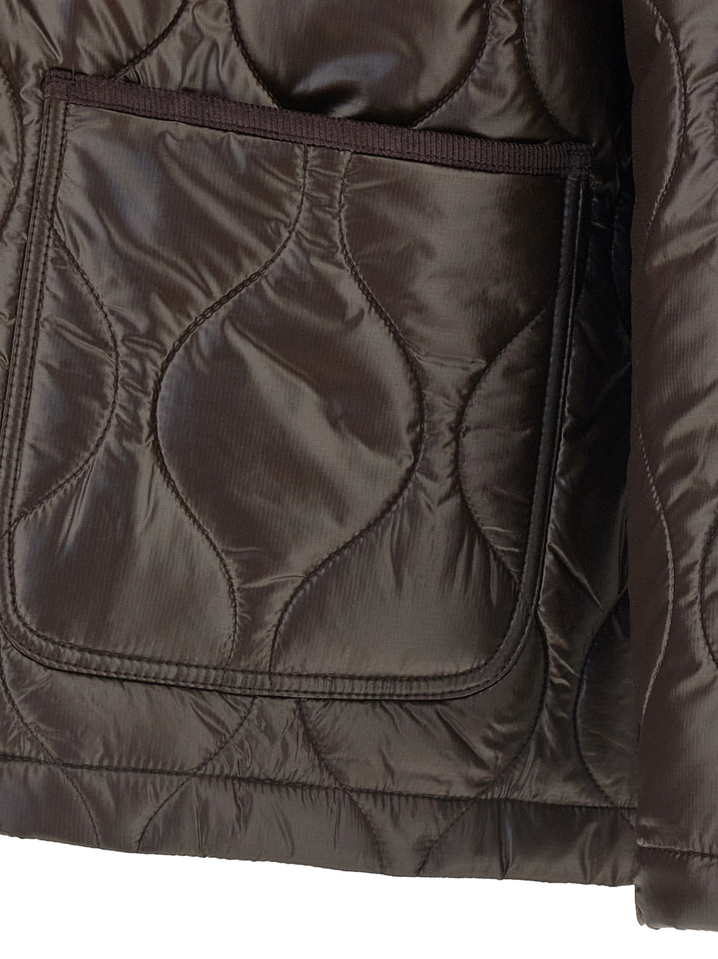 Carhartt Wip Braune Shell-Jacke aus Polyester