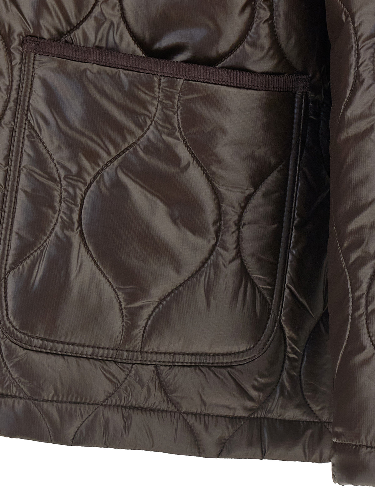 Carhartt Wip Braune Shell-Jacke aus Polyester