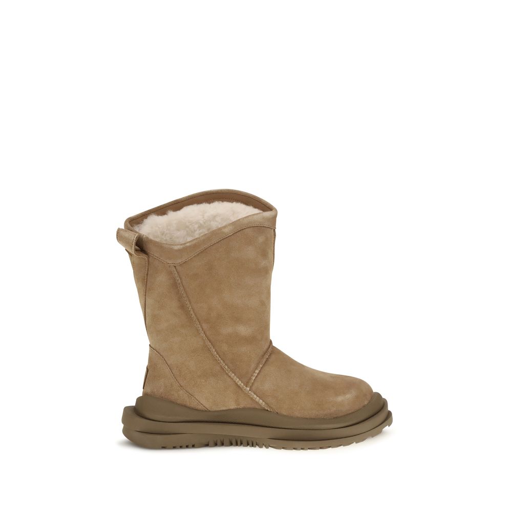 UGG Braune Wildleder-Ankle Boots