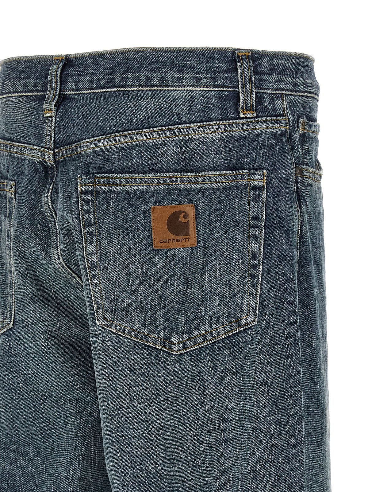 Carhartt Wip Blaue Jeans aus Baumwolle, Tapered Fit