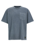 Carhartt Wip Blaues Bio-Baumwoll-T-Shirt