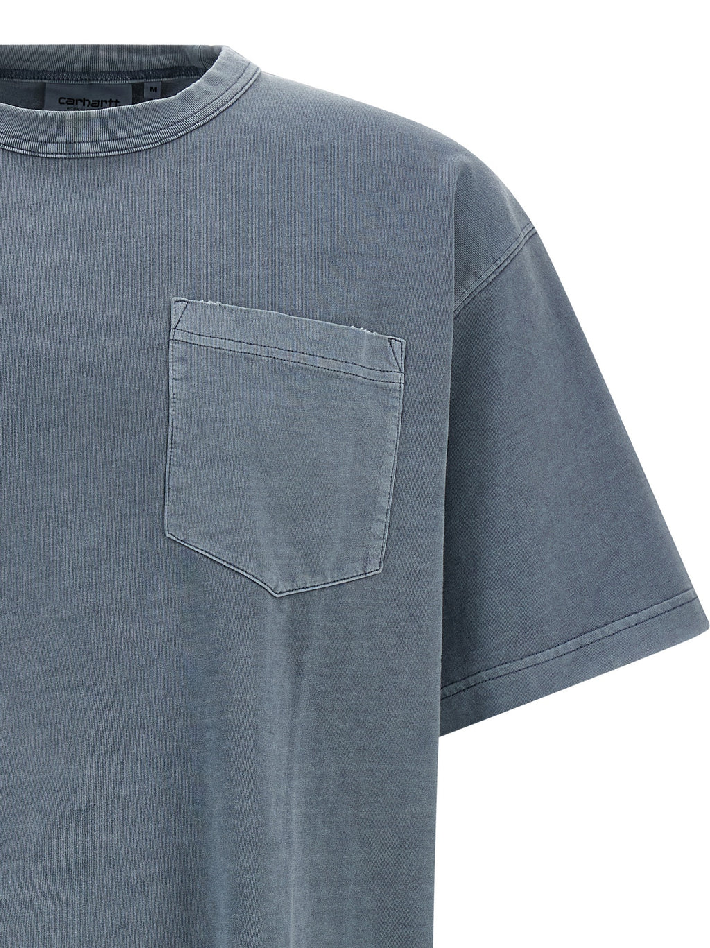 Carhartt Wip Blaues Bio-Baumwoll-T-Shirt