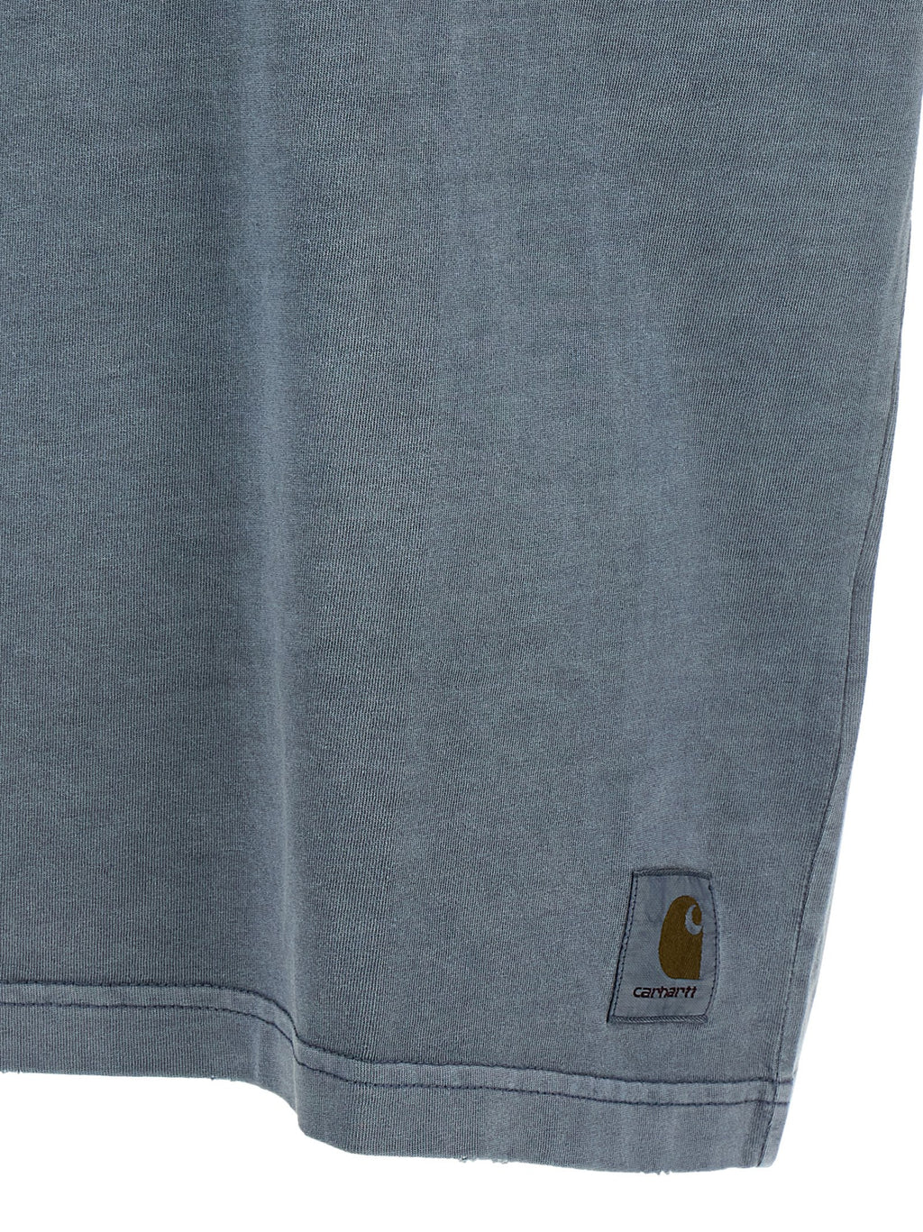 Carhartt Wip Blaues Bio-Baumwoll-T-Shirt