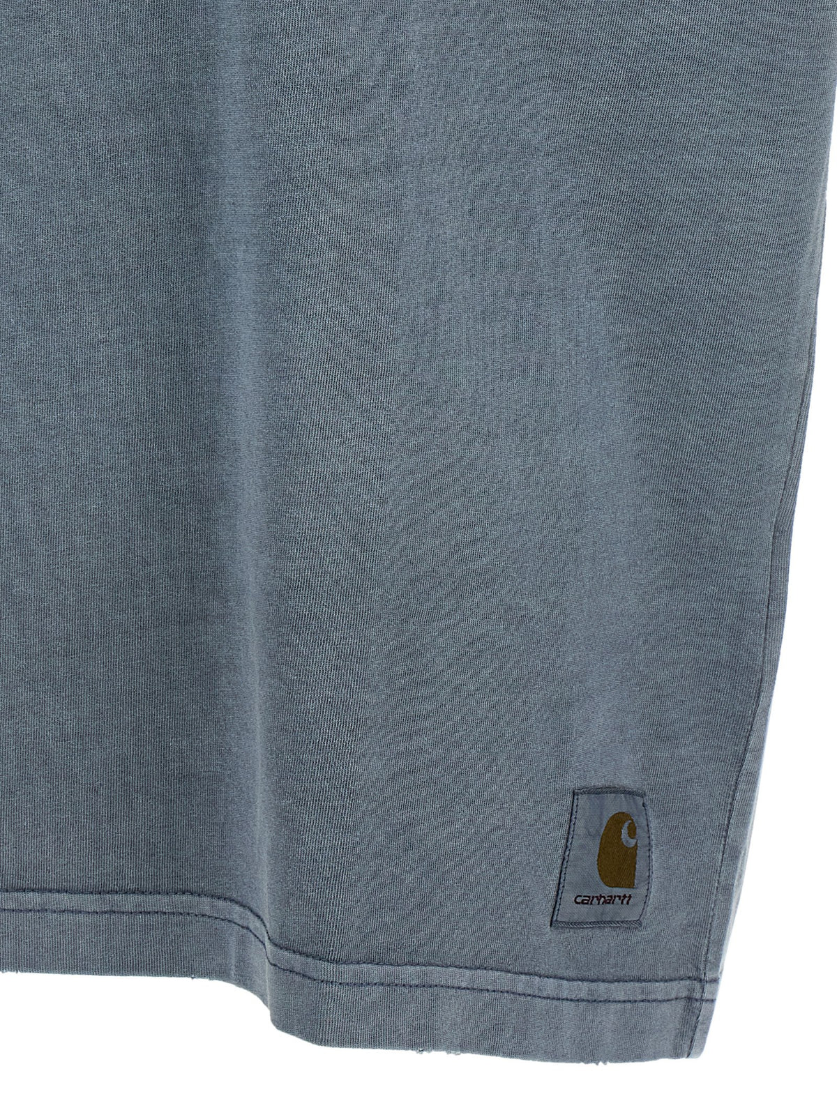 Carhartt Wip Blaues Bio-Baumwoll-T-Shirt