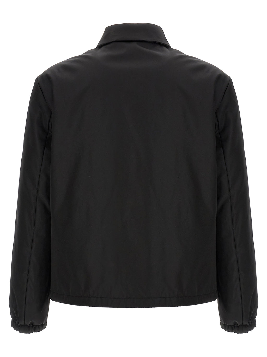 Prada Schwarze Polyamid-Shell-Jacke