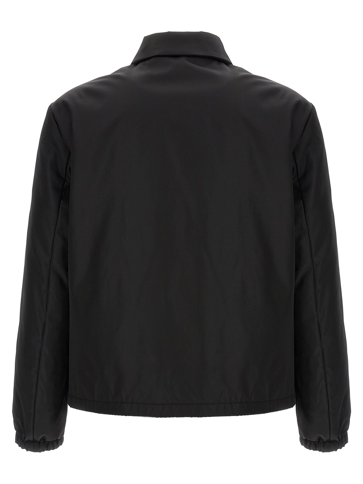 Prada Schwarze Polyamid-Shell-Jacke