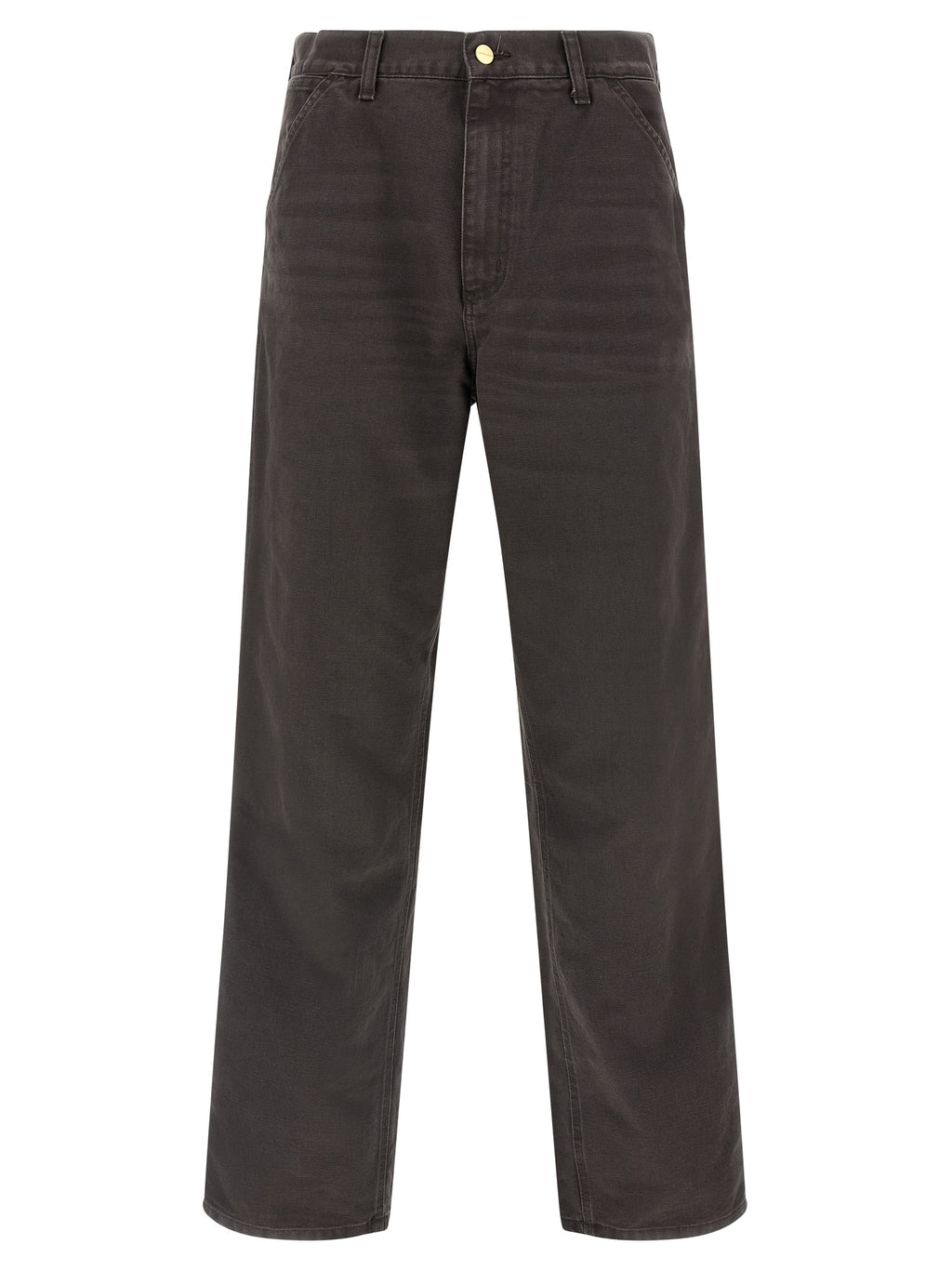 Carhartt Wip Braune Freizeithose aus Bio-Baumwolle