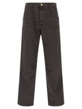 Carhartt Wip Braune Freizeithose aus Bio-Baumwolle