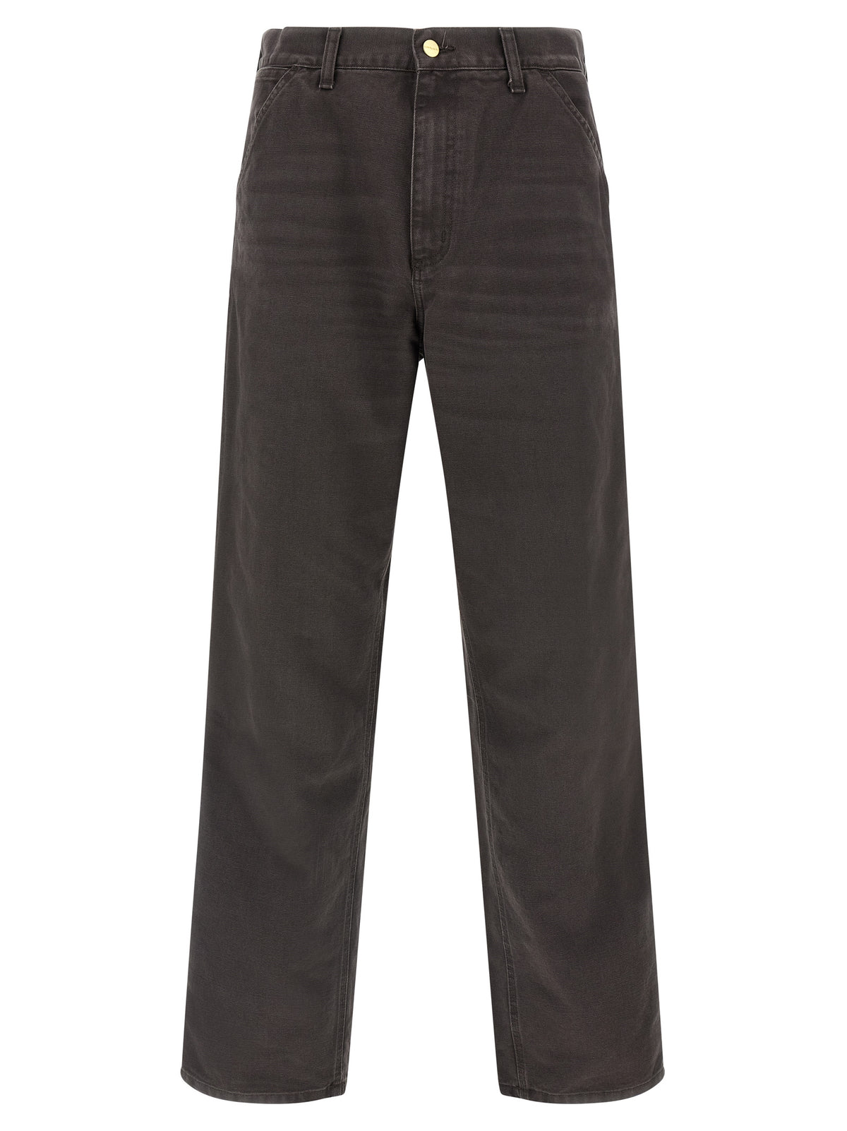 Carhartt Wip Braune Freizeithose aus Bio-Baumwolle