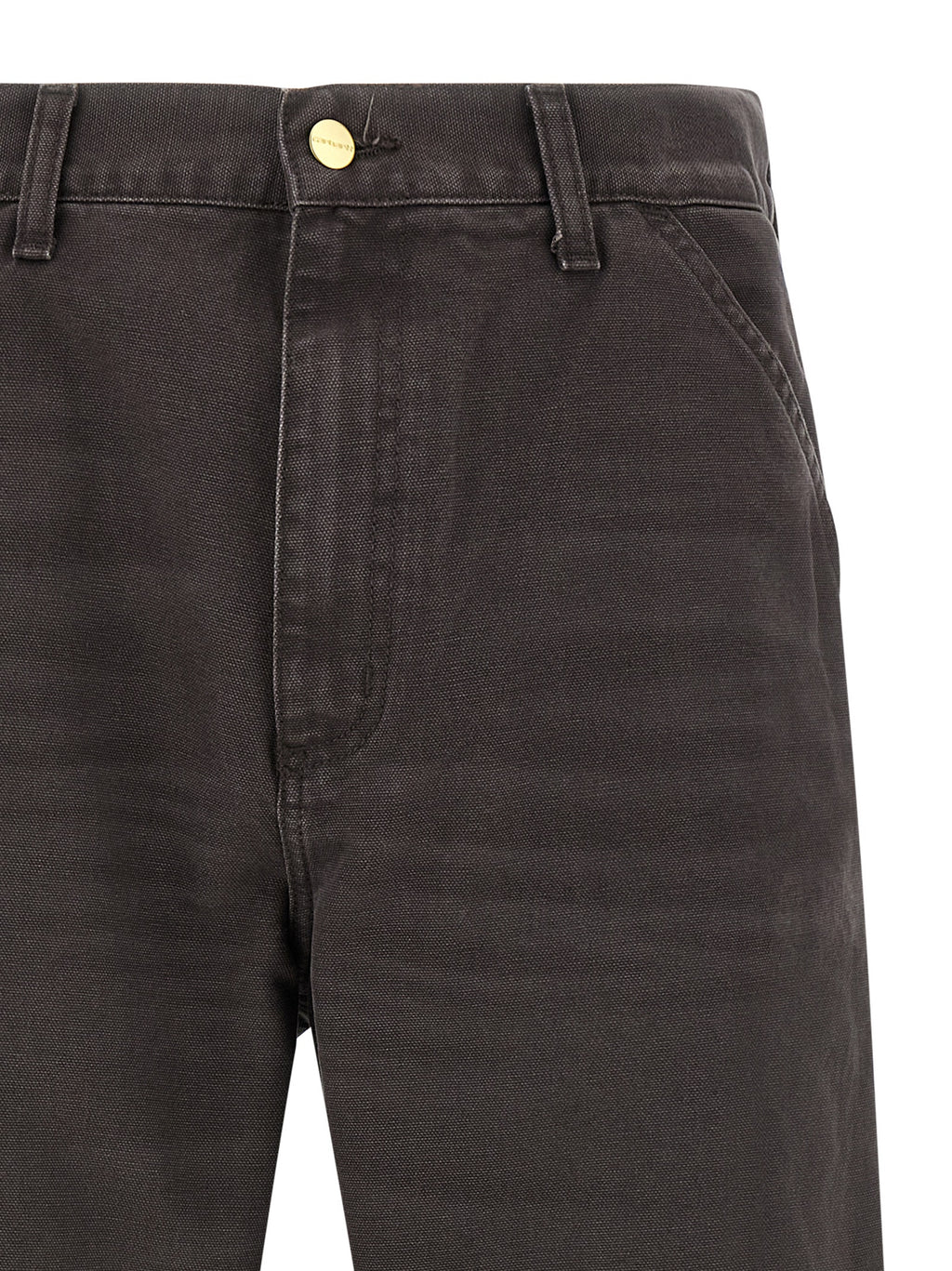 Carhartt Wip Braune Freizeithose aus Bio-Baumwolle