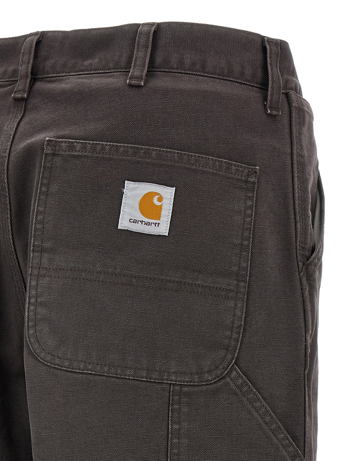 Carhartt Wip Braune Freizeithose aus Bio-Baumwolle