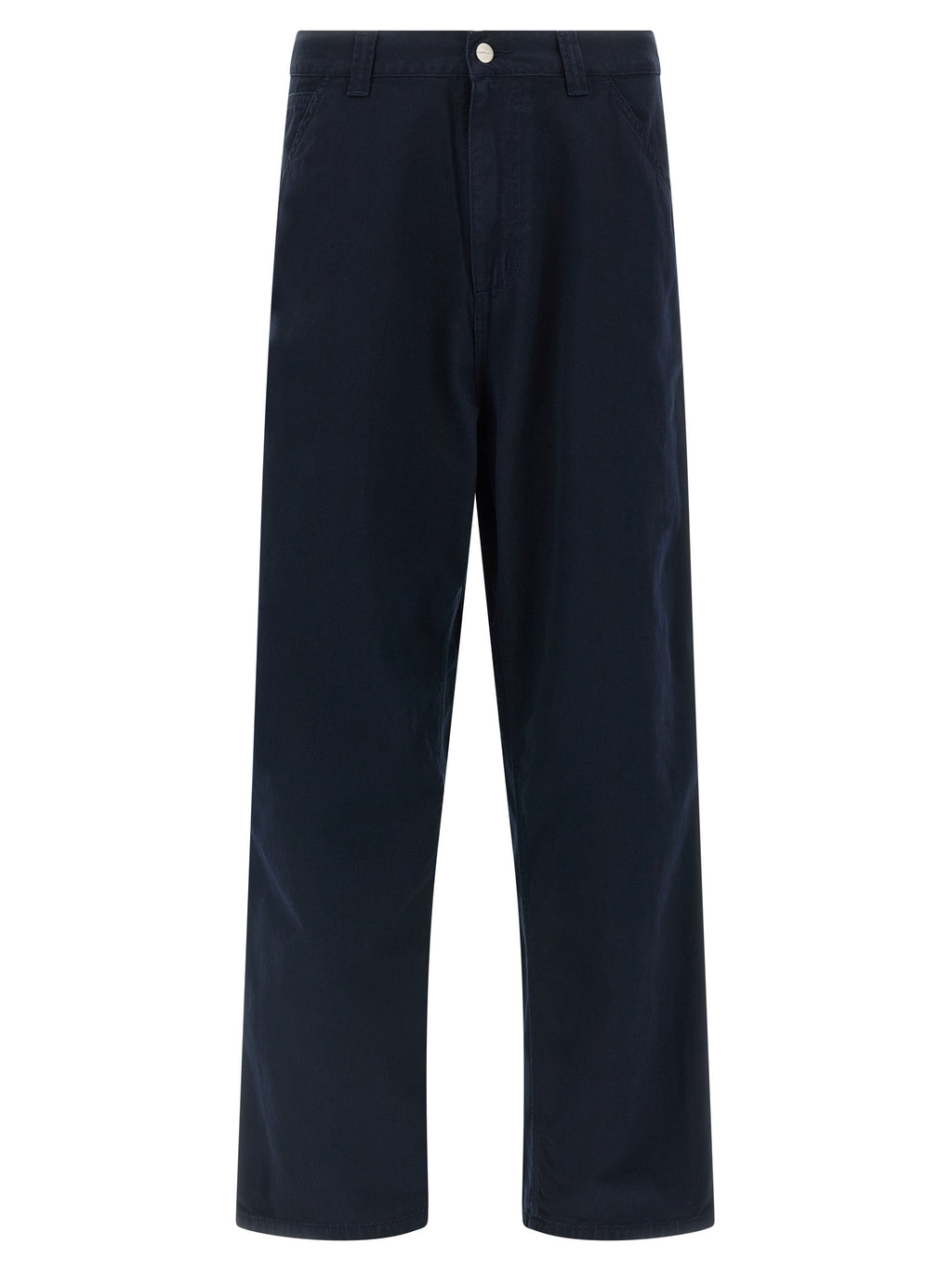 Carhartt Wip Blaue Freizeithose aus Bio-Baumwolle