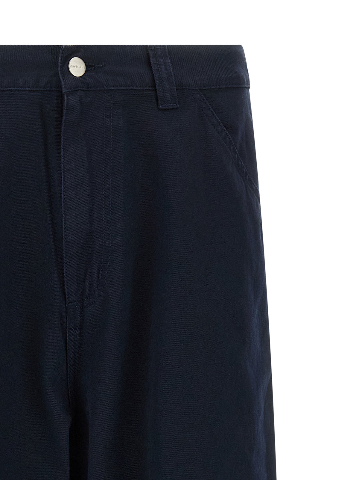 Carhartt Wip Blaue Freizeithose aus Bio-Baumwolle