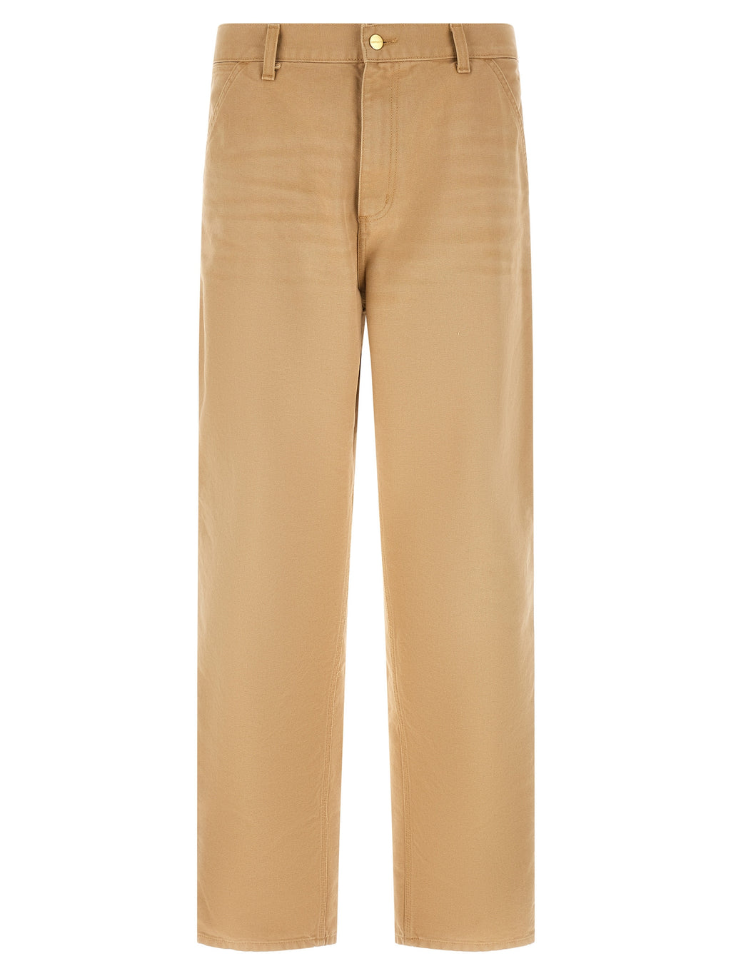 Carhartt Wip Braune Freizeithose aus Bio-Baumwolle