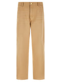 Carhartt Wip Braune Freizeithose aus Bio-Baumwolle