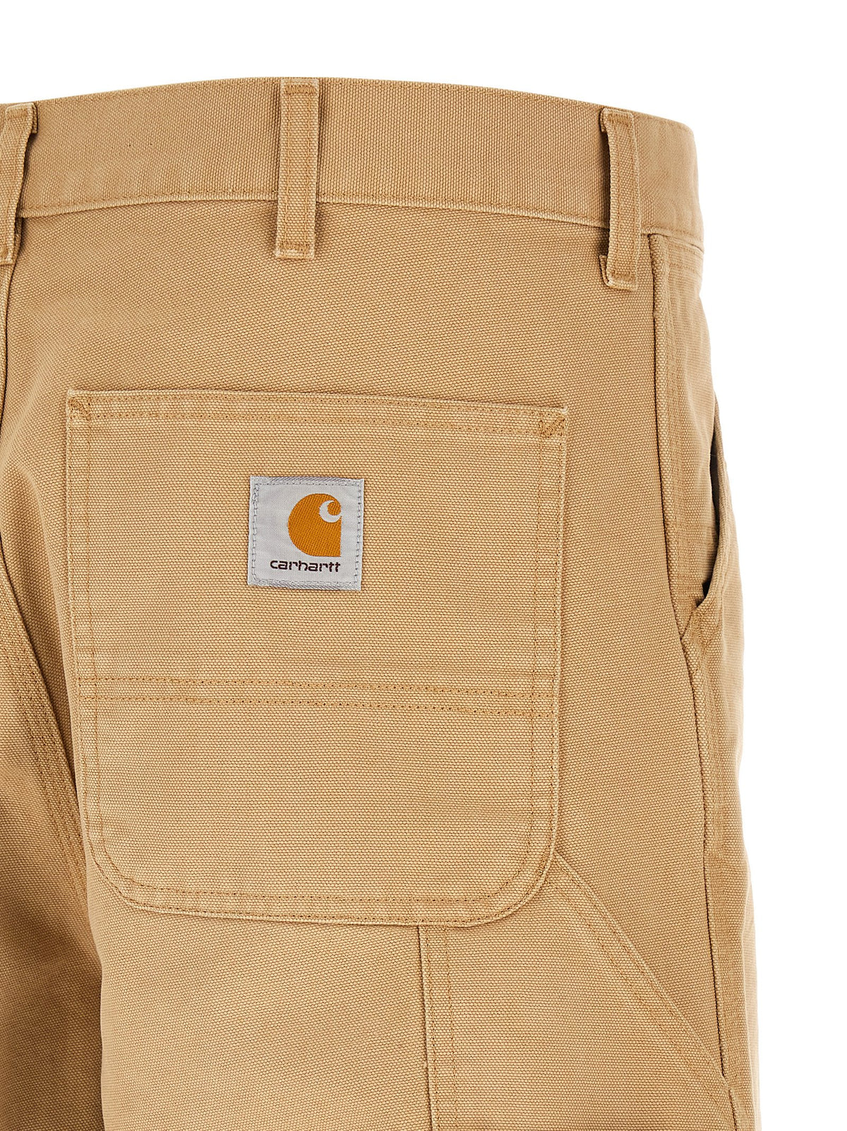 Carhartt Wip Braune Freizeithose aus Bio-Baumwolle