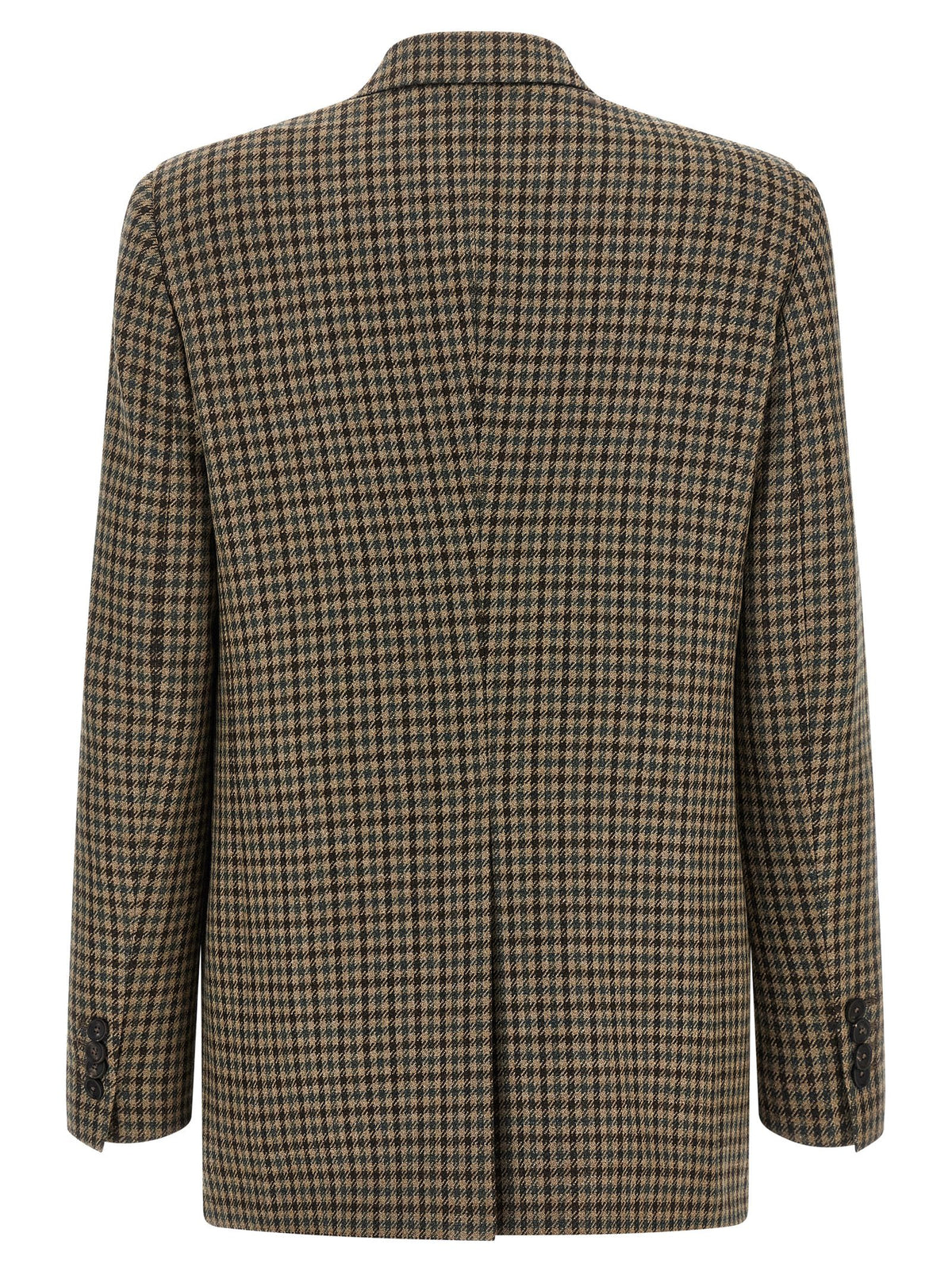 Tagliatore Brauner Blazer aus reiner Schurwolle