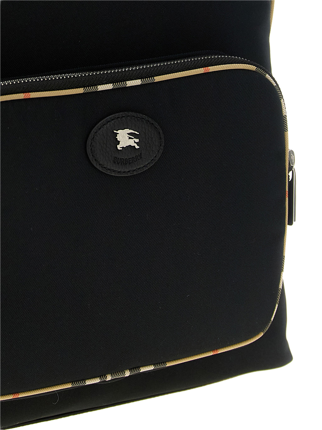 Burberry Schwarzer Rucksack aus Polyester