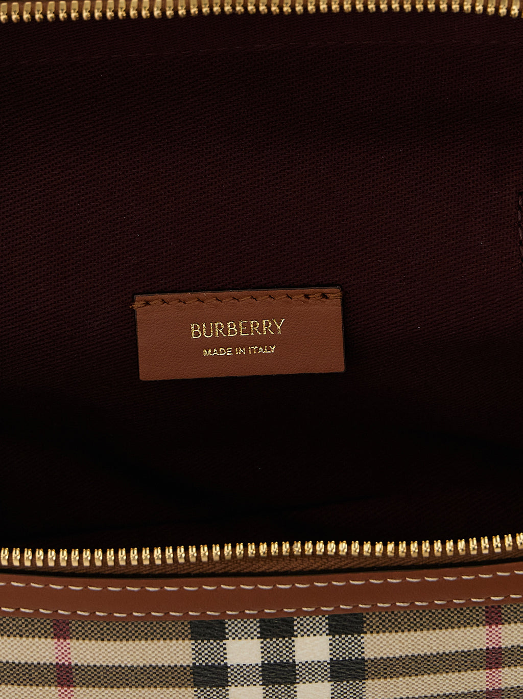 Burberry Beige Polyethylen Umhängetasche