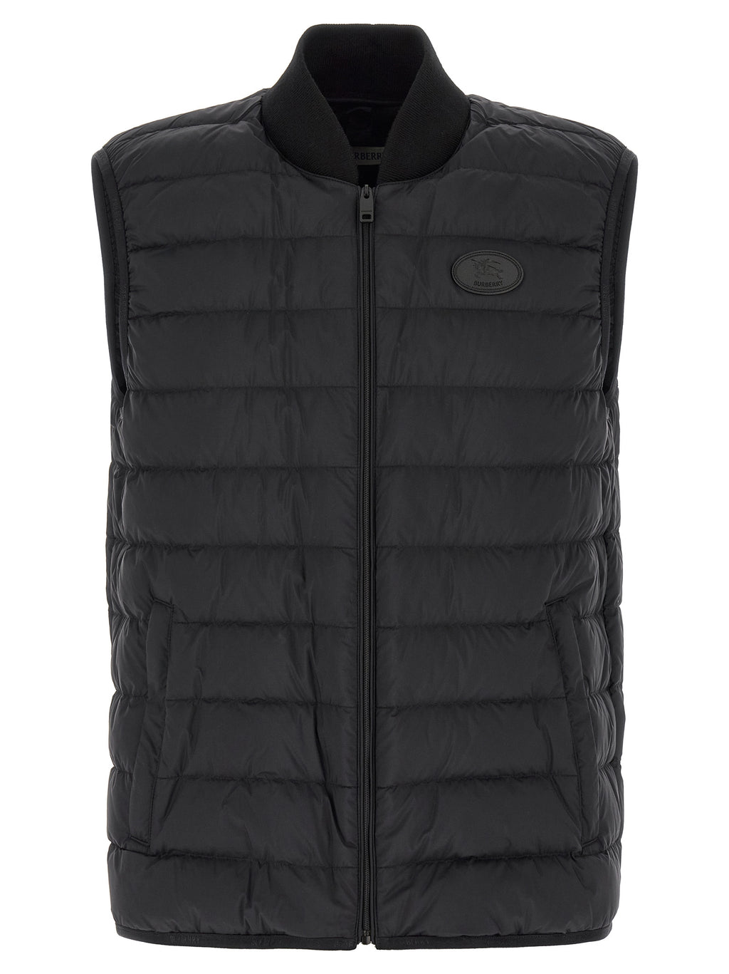 Burberry Schwarzer Baumwollmantel