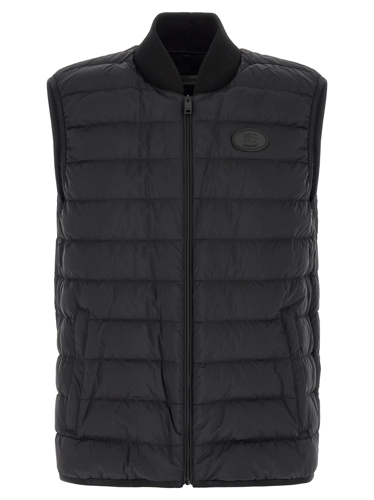 Burberry Schwarzer Baumwollmantel