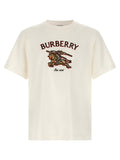 Burberry Weißes Baumwoll-T-Shirt