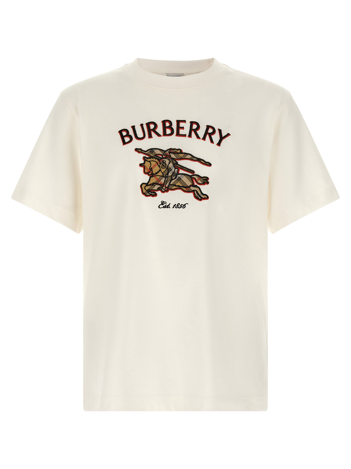 Burberry Weißes Baumwoll-T-Shirt