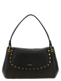 Isabel Marant Schwarze Lammleder-Schultertasche