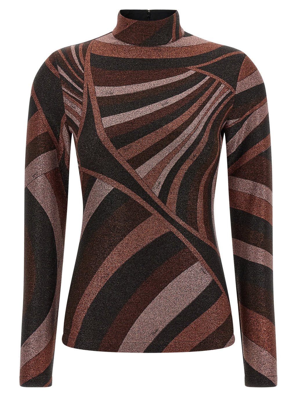 Emilio Pucci Bordeaux Polyamid-Strickjacke