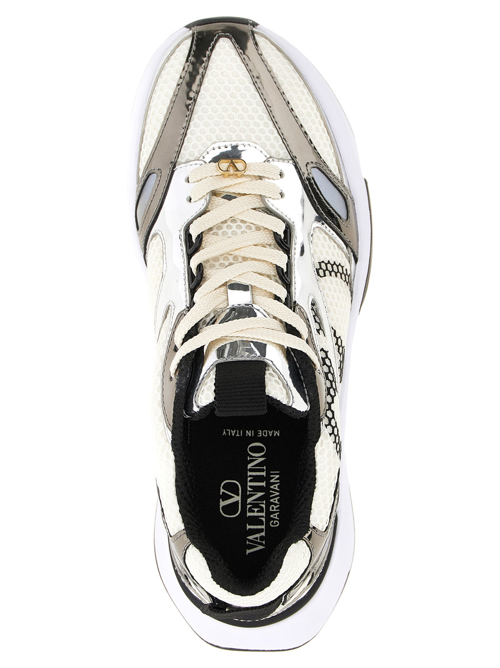 Valentino Garavani Mehrfarbige Sportschuhe aus Polyester