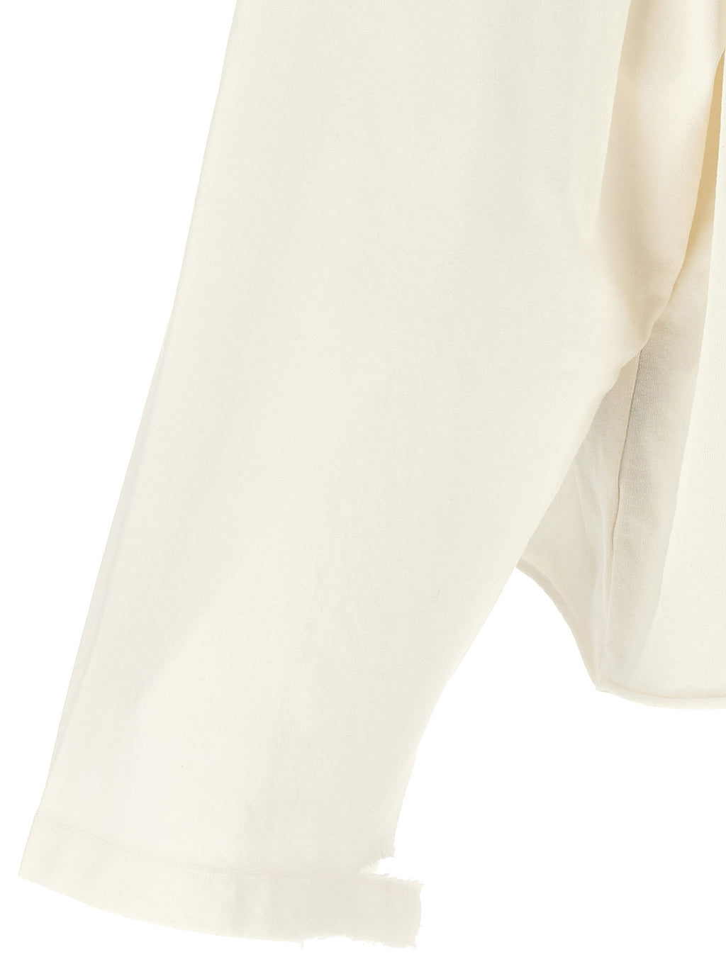 SECOND/LAYER Weißes Baumwoll-T-Shirt