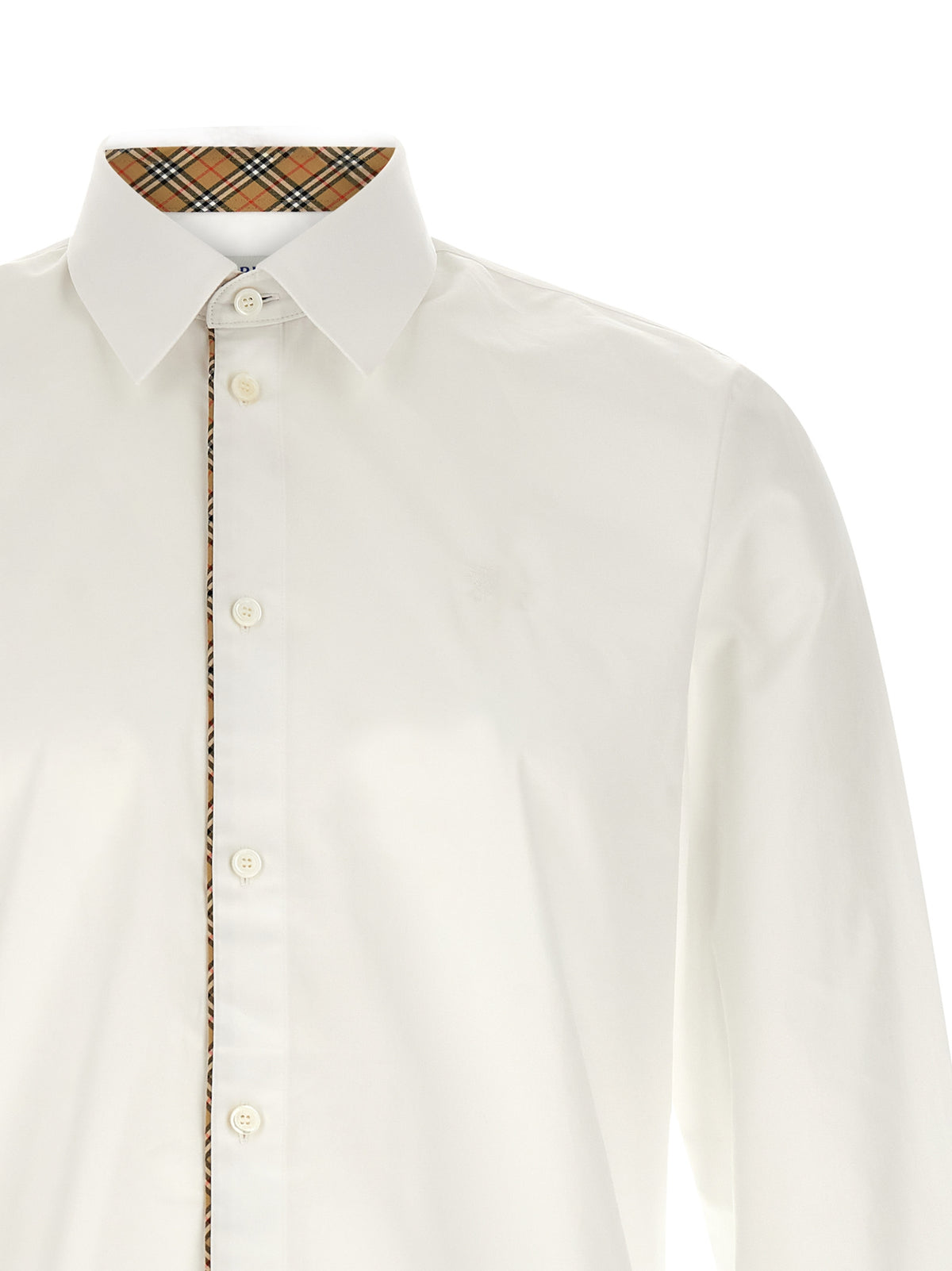 Burberry Weiße Baumwollbluse