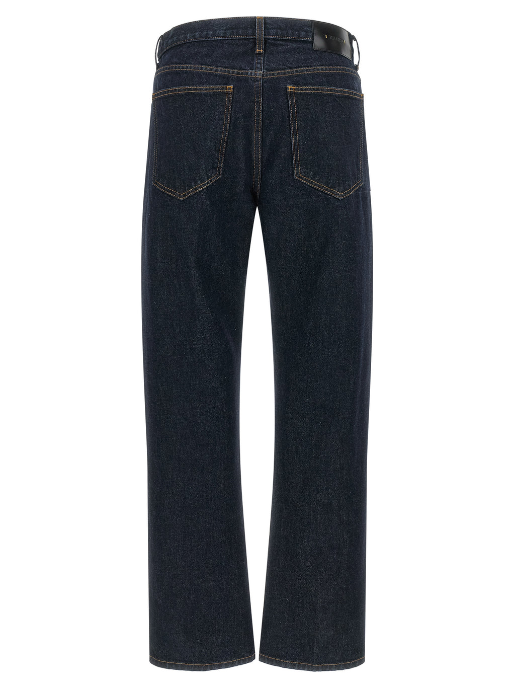 Khaite Blaue Jeans aus Baumwolle im geraden Schnitt