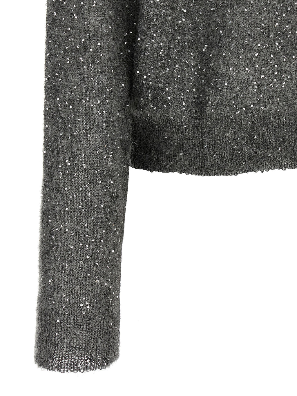 NUDE Grauer Wollcardigan